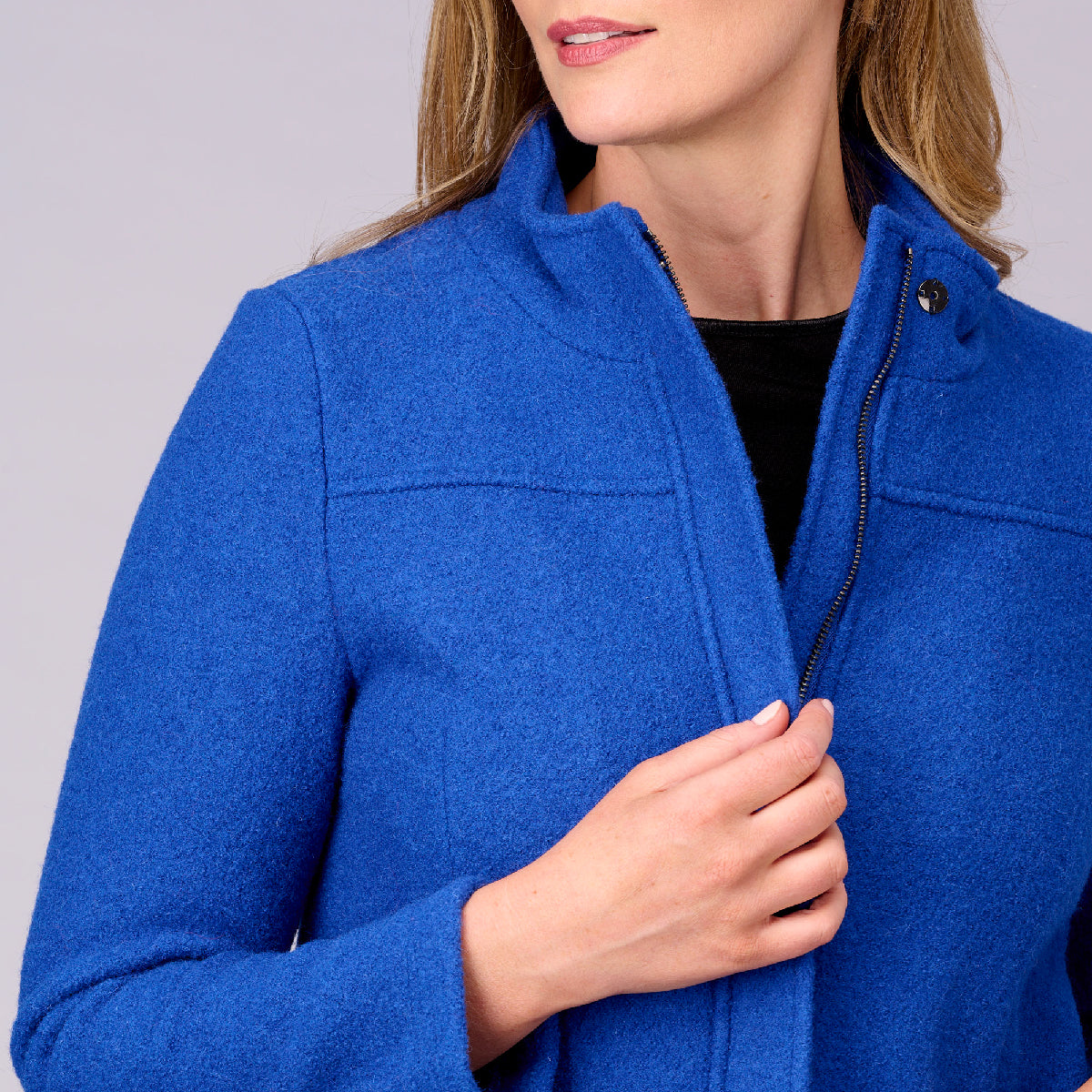 Boiled wool coats outlet and jackets