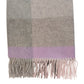 Cashmere Wool Check Shawl