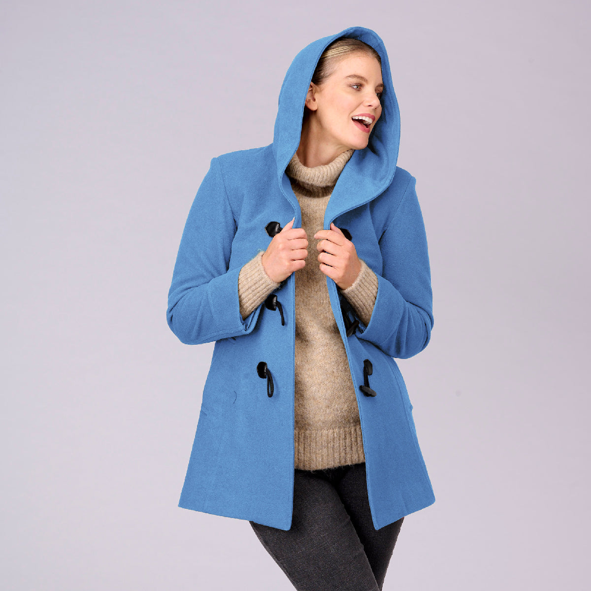 Hooded Duffle Coat