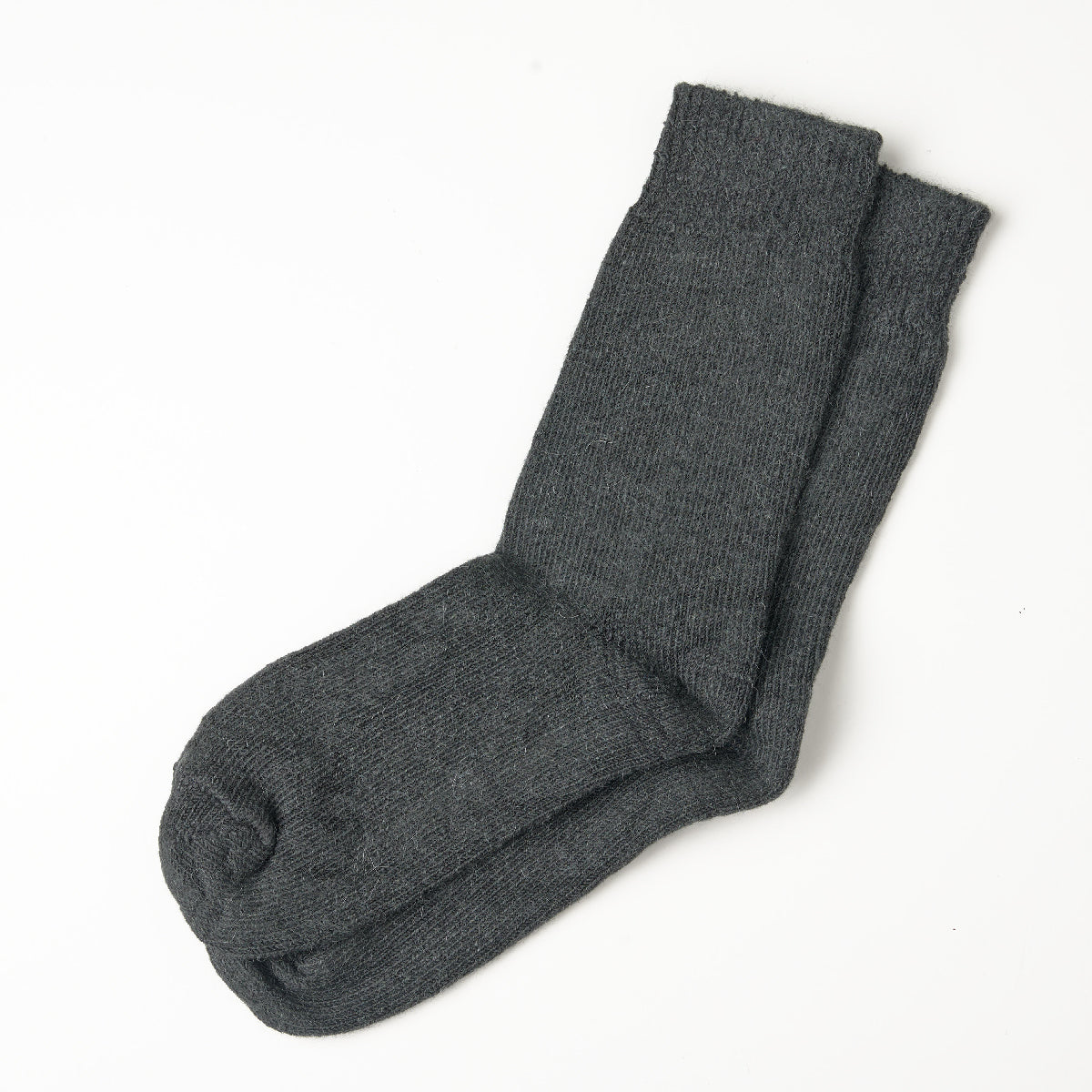 Alpaca Socks Plain Knit - 3 Pack