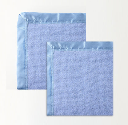 Essential Merino Wool Blanket Basket Weave - 2 Pack