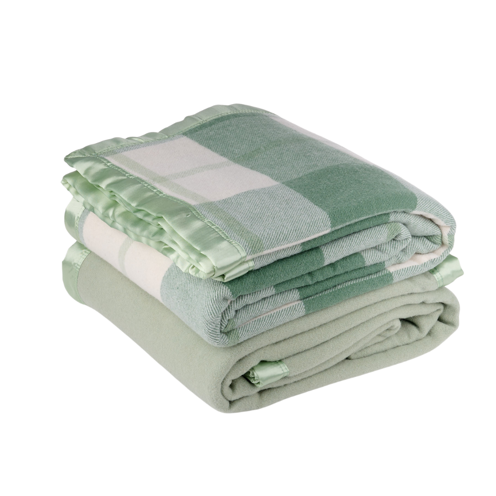 Essential Merino Wool Blanket Colour Set - 2 Pack