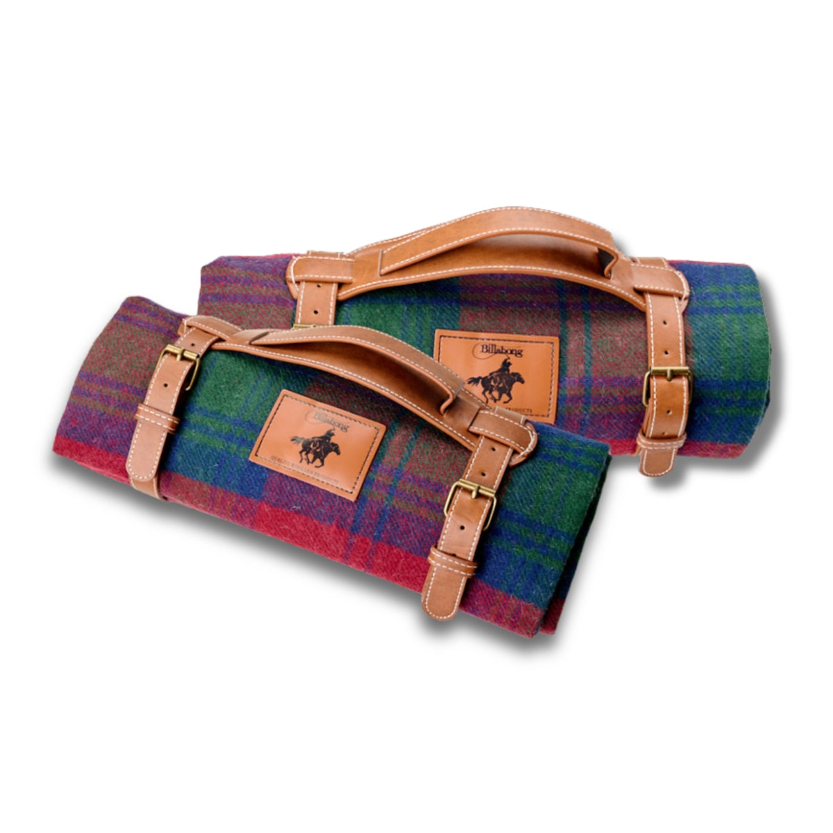 Billabong Waterproof Picnic Blanket Check - 2 Pack