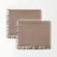 Fine Merino Wool Blanket Satin - 2 Pack