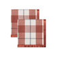 Essential Merino Wool Blanket Check - 2 Pack