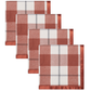 Essential Merino Wool Blanket Check - 4 Pack
