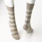 Alpaca Stripe Dress Socks - 3 Pack