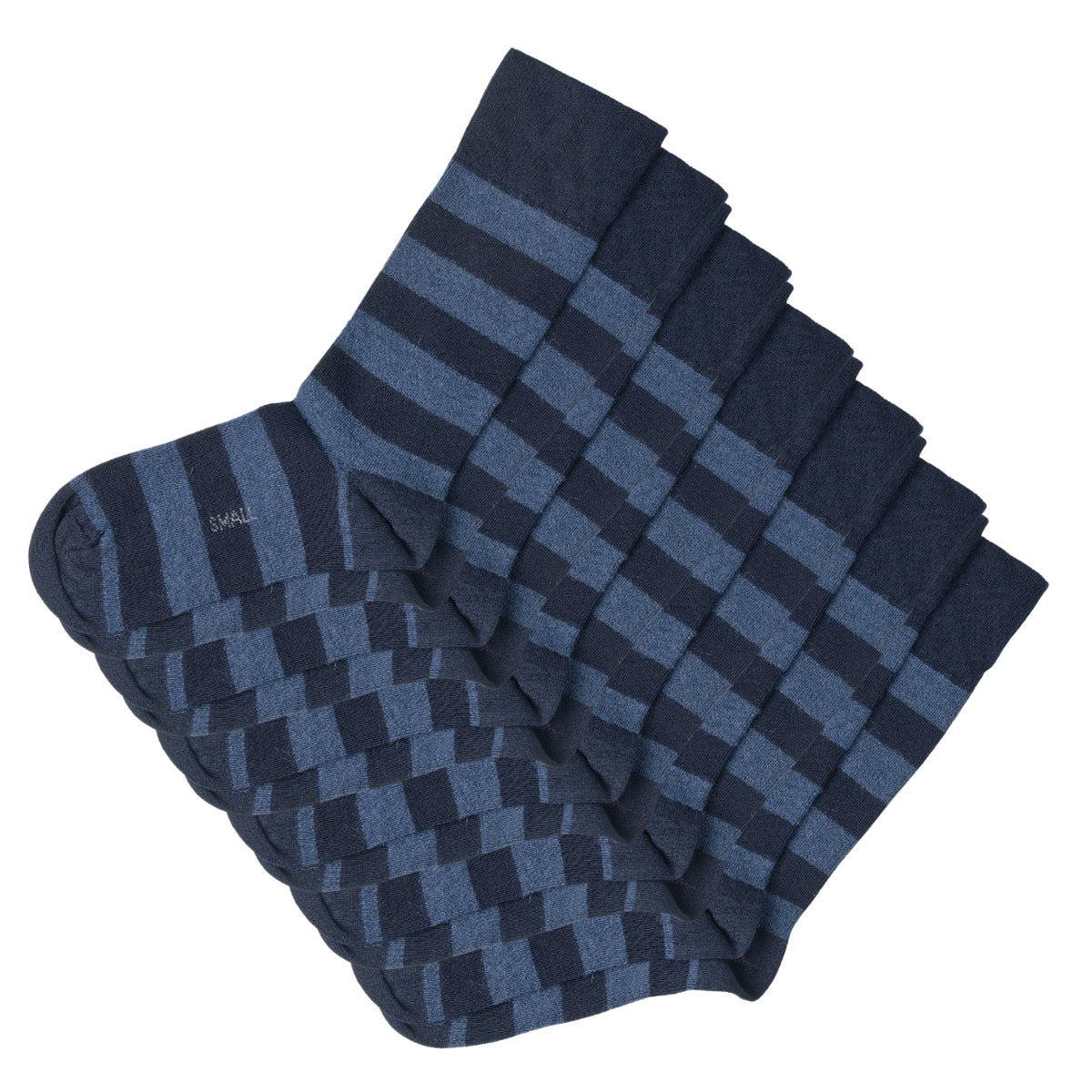 Alpaca Stripe Dress Socks - 6 Pack