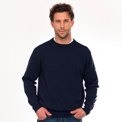 Merino Cashmere Essential Crew Pullover