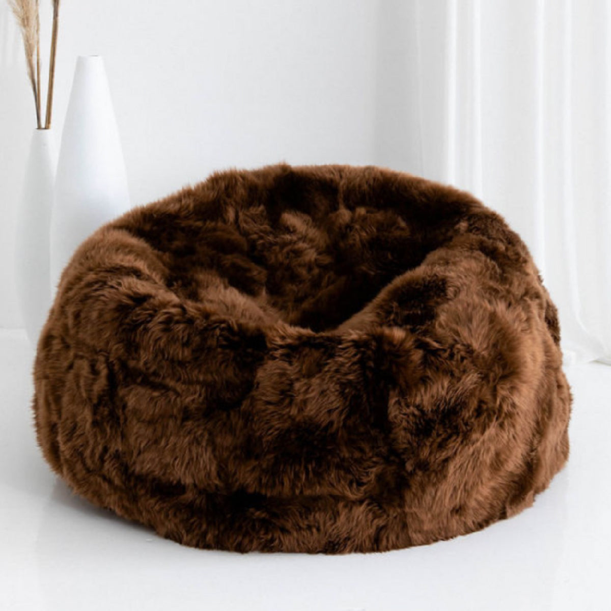 Long Wool Sheepskin Bean Bag