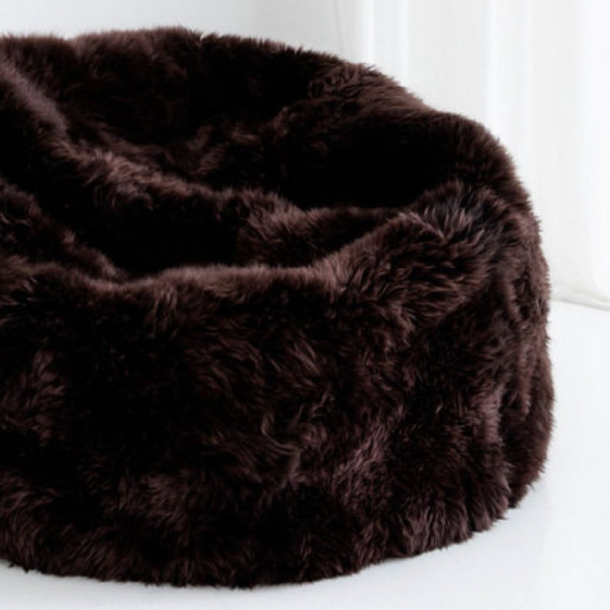 Long Wool Sheepskin Bean Bag