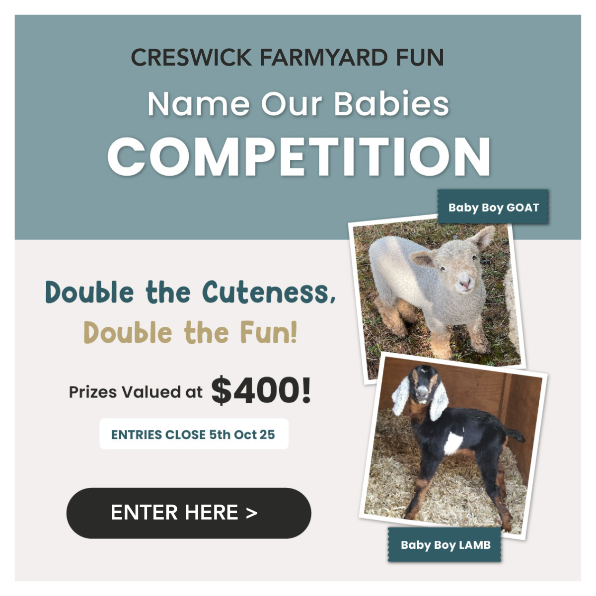Creswick image with text