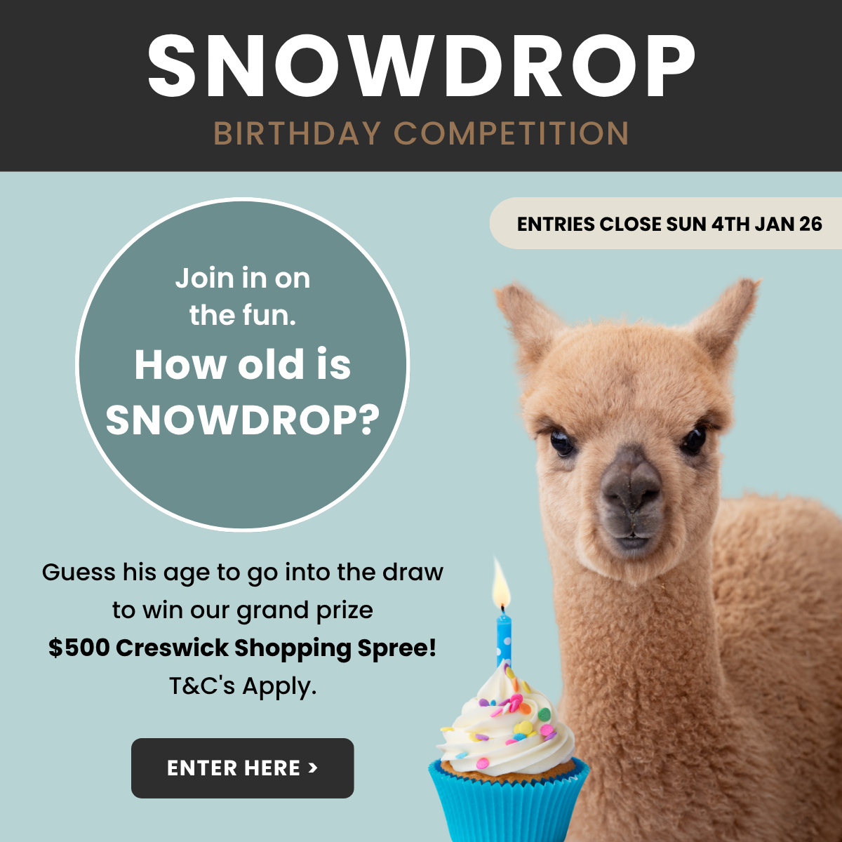 Creswick image with text