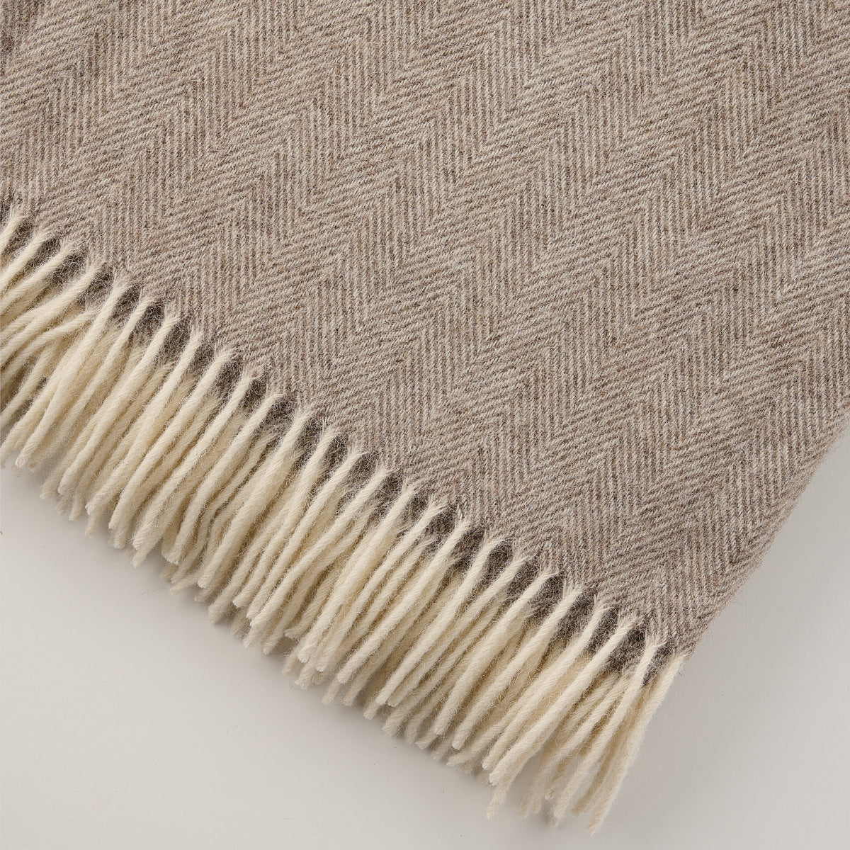 Alpaca Wool Australian Throw Herringbone