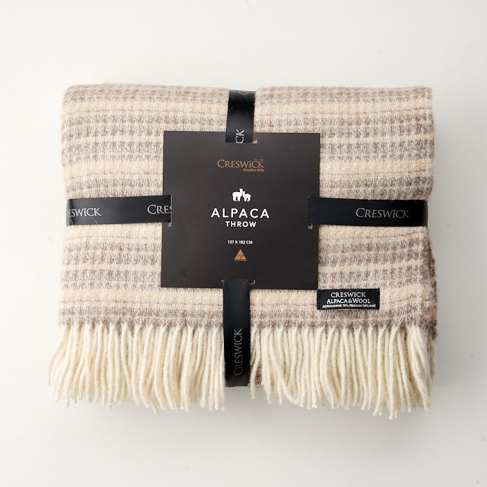 Alpaca Wool Australian Throw Crepe