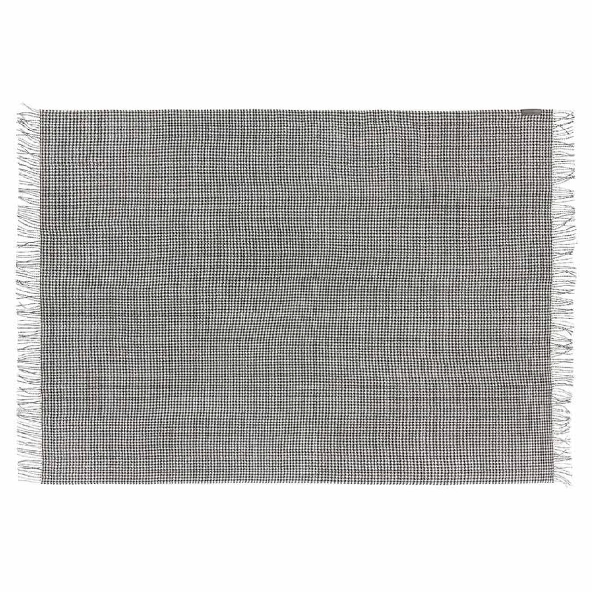Baby Alpaca Houndstooth Throw