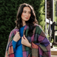 Alpaca Wool Throw Fringe Chess Check