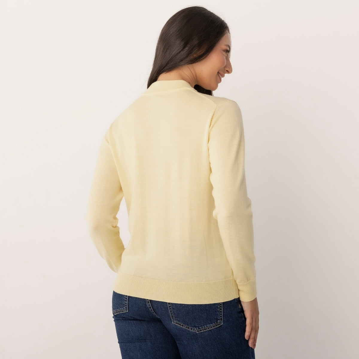 Wool Mock Turtle Jumper