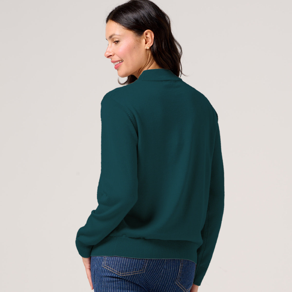 Wool Mock Turtle Jumper