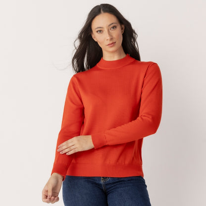 Wool Mock Turtle Jumper