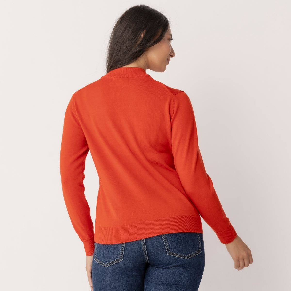 Wool Mock Turtle Jumper
