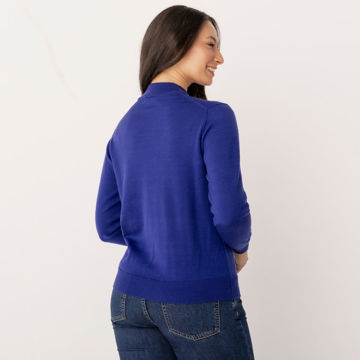 Wool Mock Turtle Jumper