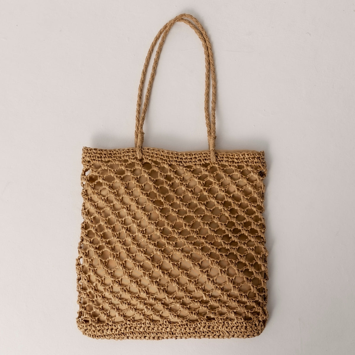 Mesh Weave Tote Bag