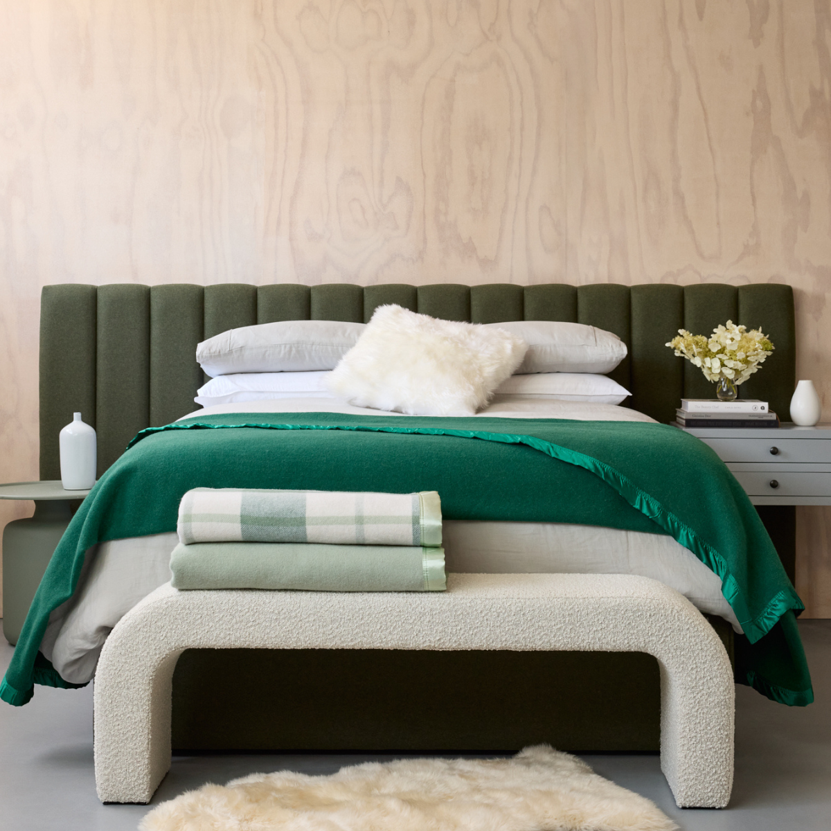 Essential Merino Wool Blanket – Creswick Wool - Main Image