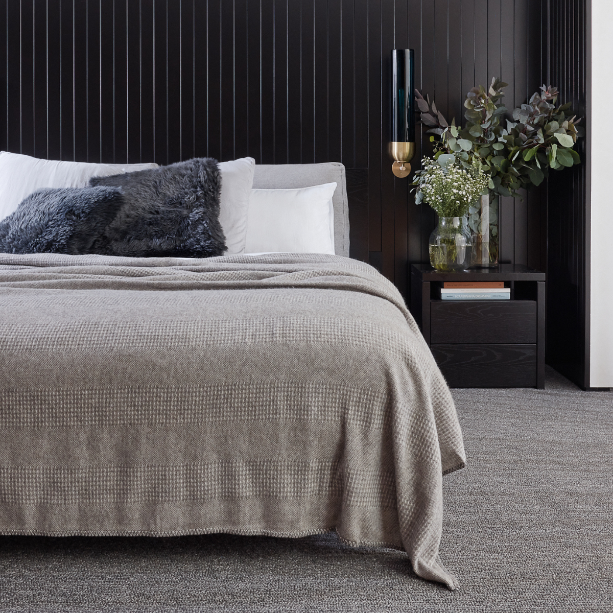 Premium Australian Alpaca Wool Blanket Combo