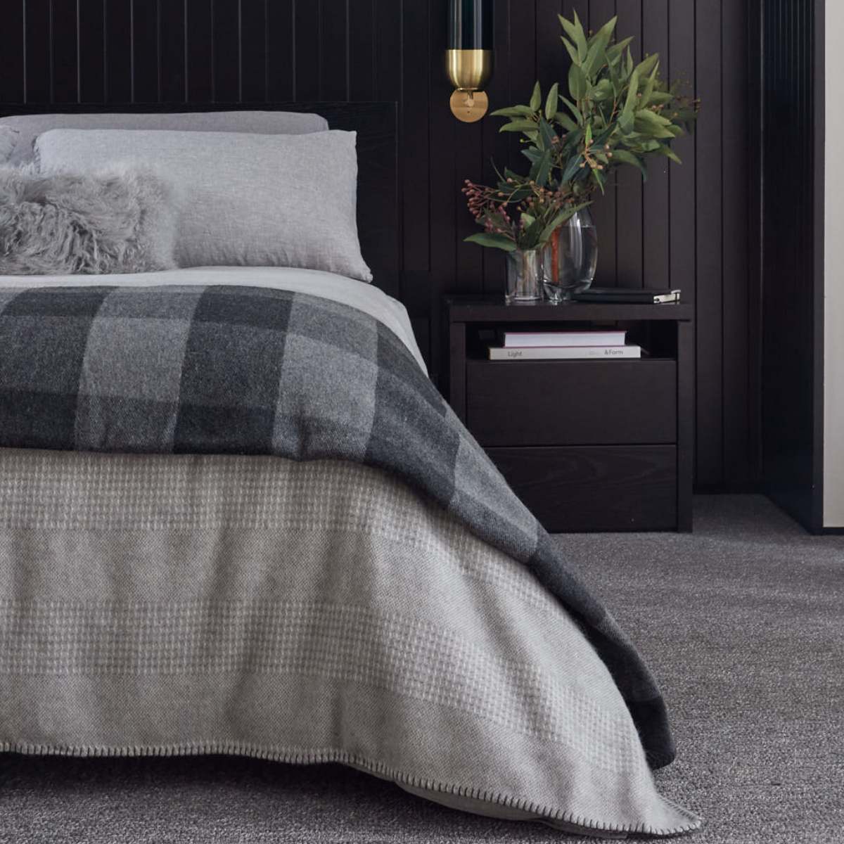 Premium Australian Alpaca Wool Blanket Combo