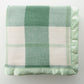 Essential Merino Wool Baby Blanket Check B