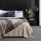 Alpaca Springmount Blanket Stitch Large Throw