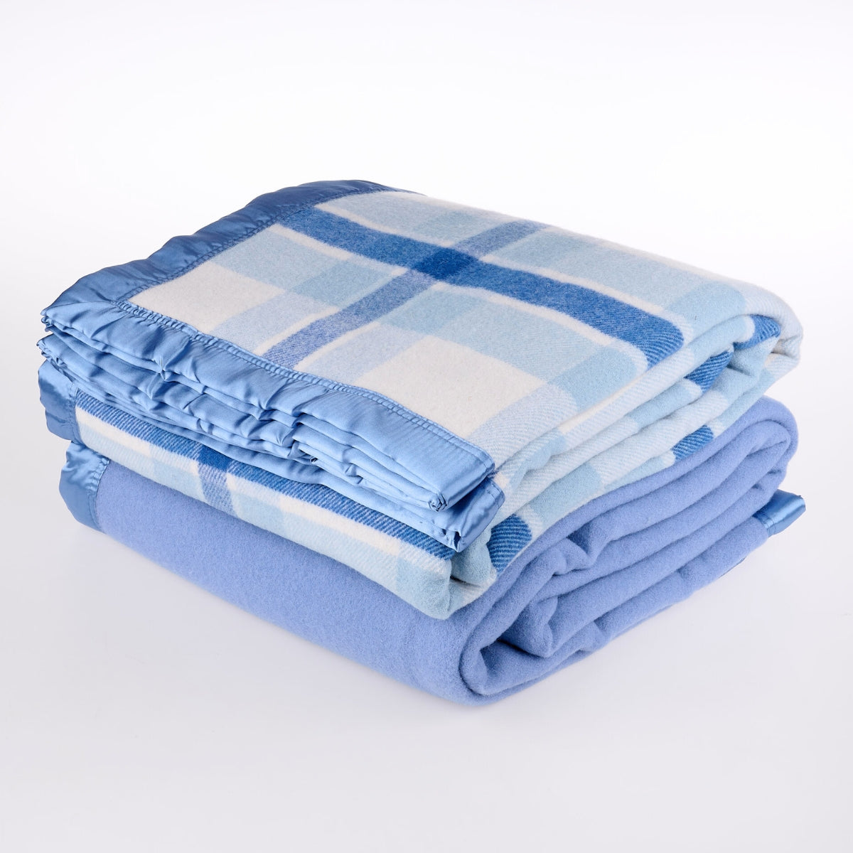 Essential Merino Wool Blanket Colour Set - 2 Pack