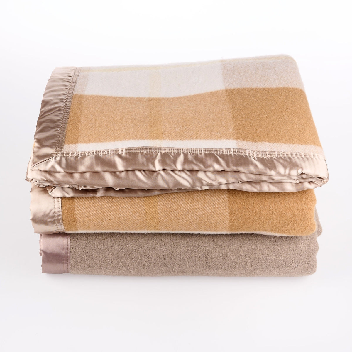 Essential Merino Wool Blanket Colour Set - 2 Pack