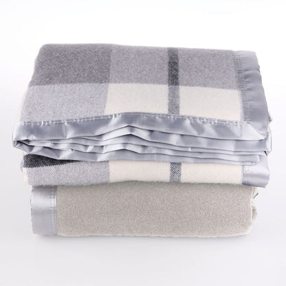 Essential Merino Wool Blanket Colour Set - 2 Pack