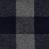 Swagman Recycled Wool Camping Blanket Block Check Blanket Stitch