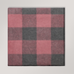 Swagman Lap Blanket Block Check Blanket Stitch