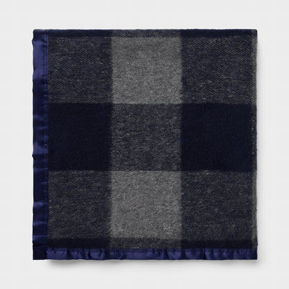 Billabong Recycled Wool Blanket Block Check Satin