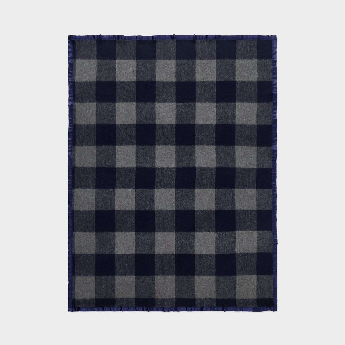 Billabong Recycled Wool Blanket Block Check Satin