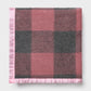 Billabong Recycled Wool Baby Blanket Block Check Satin