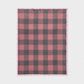 Billabong Recycled Wool Baby Blanket Block Check Satin