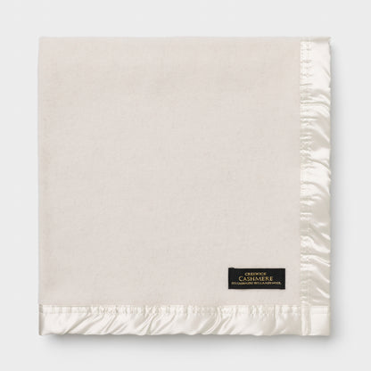 Royal Wool Cashmere Baby Blanket Satin