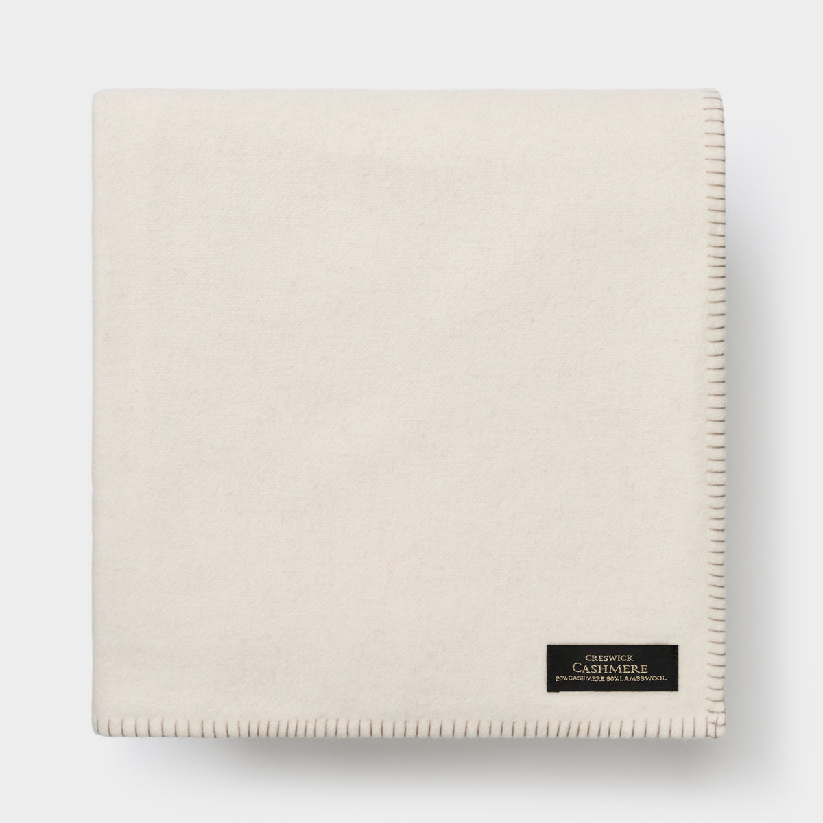 Royal Wool Cashmere Baby Blanket Stitch