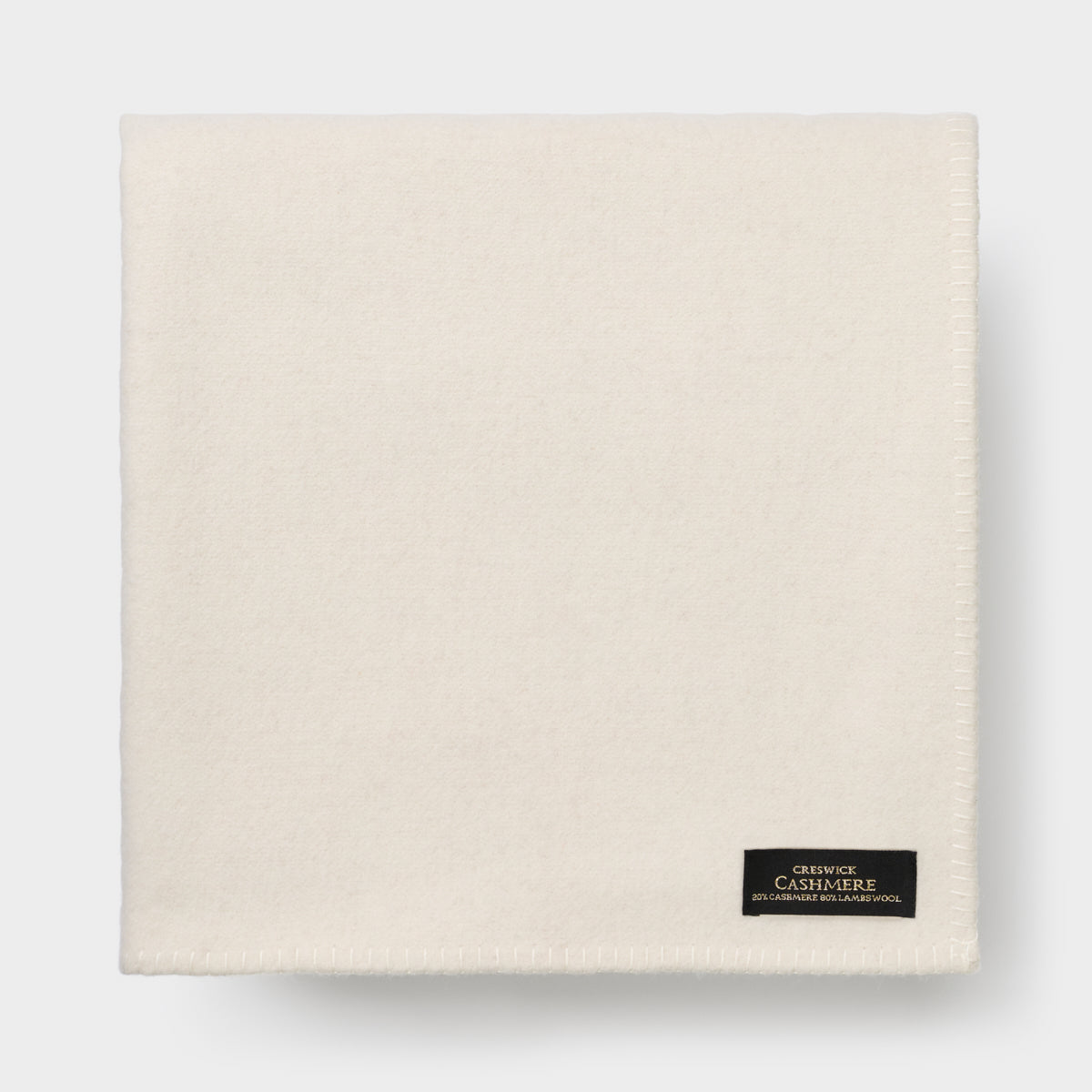 Royal Wool Cashmere Baby Blanket Stitch