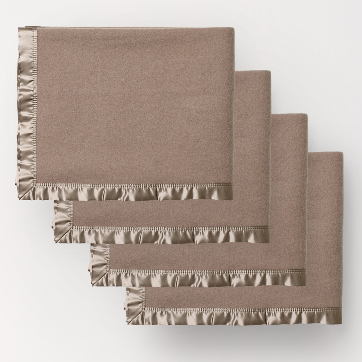 Essential Merino Wool Baby Blanket B - 4 Pack