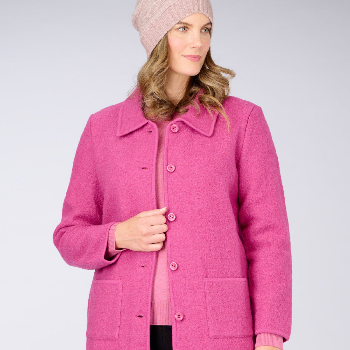 Boiled Wool Classic Jacket Creswick Wool