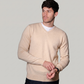 Merino Cashmere Essential Vee Pullover