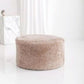 Sheepskin Curly Ottoman Circle 50cm