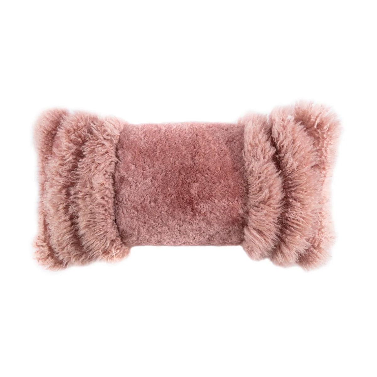 Shorn Sheepskin Frange Rectangle Cushion