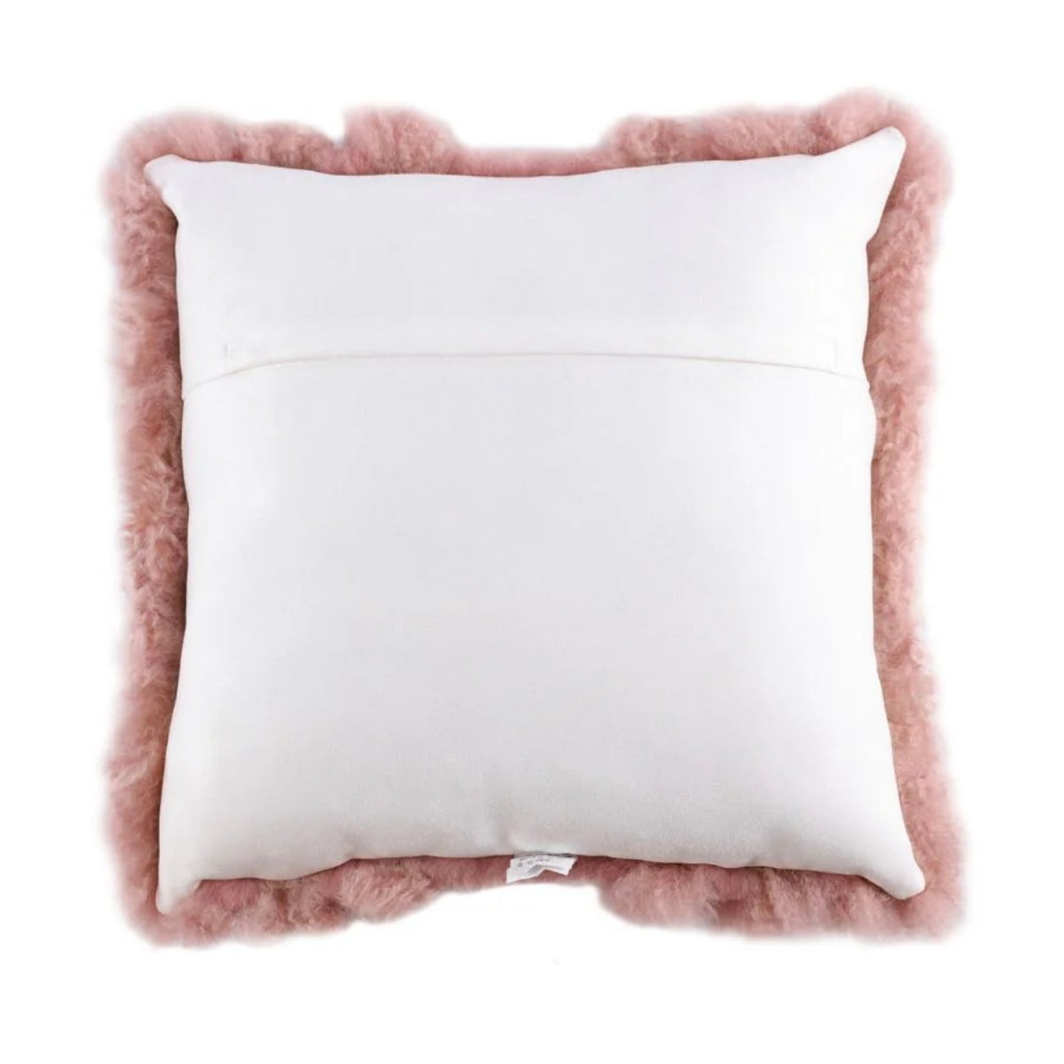 Shorn Sheepskin Frange Square Cushion